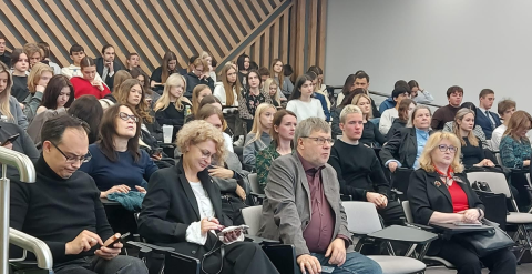 Н.Ю. Клюева на конференции «Искусственный интеллект и духовная культура»